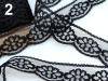 Szintetikus csipke szélessége 25mm CSEH TERMÉK