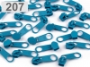 Futó spirálcipzárba 5mm (nonlock) 100db  POL tipusú folyóméterbe