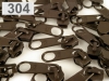 Futó spirálcipzárba 5mm (nonlock) 100db  POL tipusú folyóméterbe