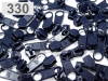 Futó spirálcipzárba 5mm (nonlock) 100db  POL tipusú folyóméterbe