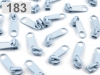 Futó spirálcipzárba 3mm (nonlock) 100db POL tipusú folyóméterhez