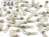 Futó spirálcipzárba 3mm (nonlock) 100db POL tipusú folyóméterhez