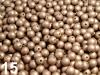 Műanyag gyöngyök MATT golyócskák Ø8mm  500g