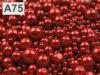 Viaszos üveggyöngyök MIX mérete kb. Ø4-12mm 100g 