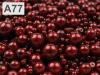 Viaszos üveggyöngyök MIX mérete kb. Ø4-12mm 100g 