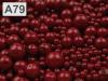 Viaszos üveggyöngyök MIX mérete kb. Ø4-12mm 100g 
