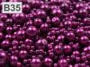 Viaszos üveggyöngyök MIX mérete kb. Ø4-12mm 100g 