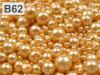 Viaszos üveggyöngyök MIX mérete kb. Ø4-12mm 100g 
