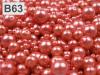 Viaszos üveggyöngyök MIX mérete kb. Ø4-12mm 100g 