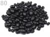 Viaszos recés oliva gyönygyök  MIX 100g