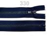 Fogazott cipzár 5mm bontható 50cm (kabátba)