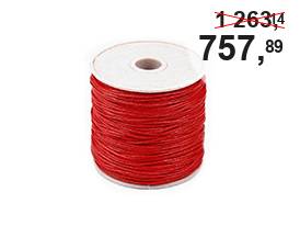 Pamutzsinór Ø0,8 mm viaszos