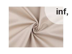 Pamut szatén anyag sima széles 220 cm