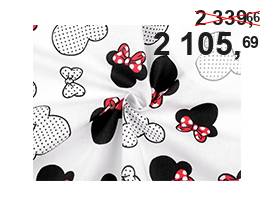 Minnie Mouse mintás pamutvászon / vászon Mickey