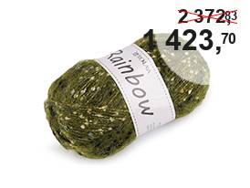 Kötőfonal mohér Rainbow 100 g