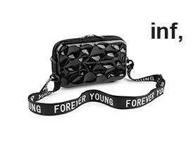 Női crossbody táska pánttal 18x11 cm