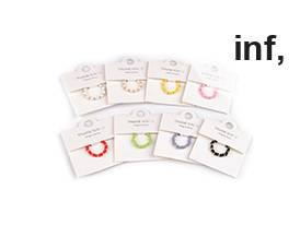 Rugalmas gyűrű gyöngyökből