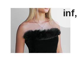 Bevarható gömbölyű műszörme 7 cm varrható