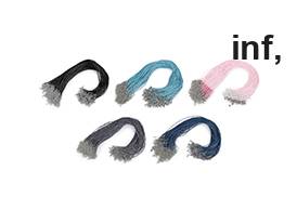 Fonott zsinór alap delfinkapoccsal hossza 45 cm