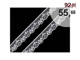 Műszál csipke 18 mm