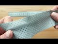 Perforált fényvisszaverő szalag rugalmas széles 50 mm varrható