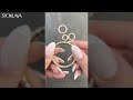 Dísz karabiner karika Ø38 mm