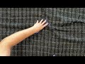 Kosztüm anyag lurexel / tweed